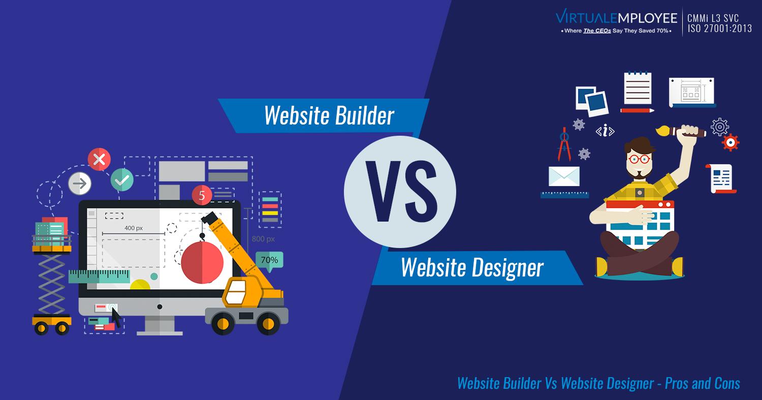 Website Builder Vs Website Designer - Pros And Cons | PromotionWorld